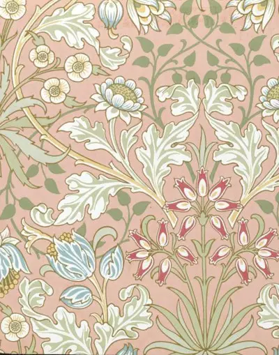 Hyacinth Wallpaper (Pattern #480) William Morris